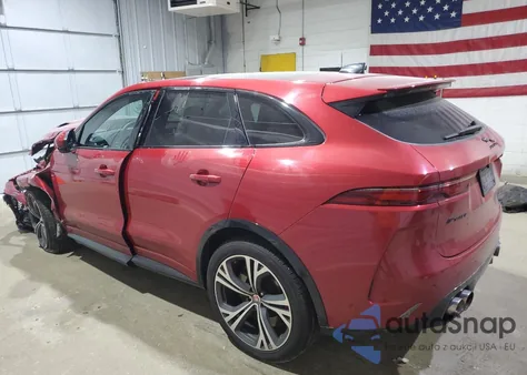 2022 Jaguar F-Pace Svr из США, поврежденный, VIN SADCZ2EE1NA693069